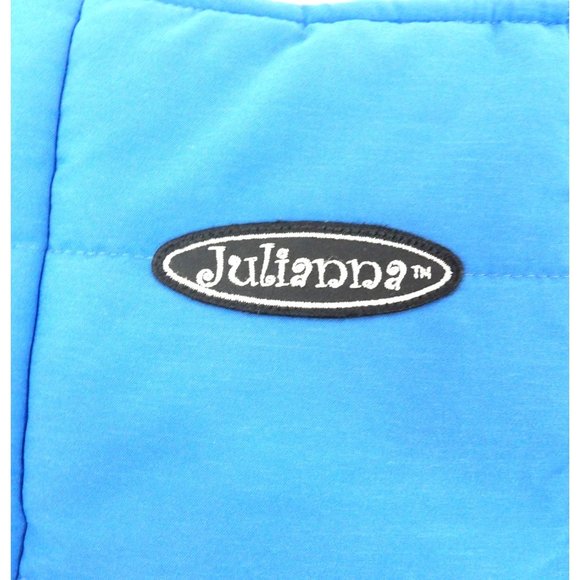 Women's Blue Quilted Tote Bag with Matching Wallet NWY - Picture 2 of 5